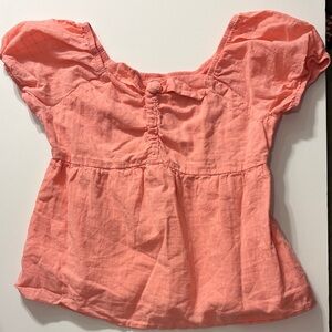 Wonder Nation Coral Kids Blouse